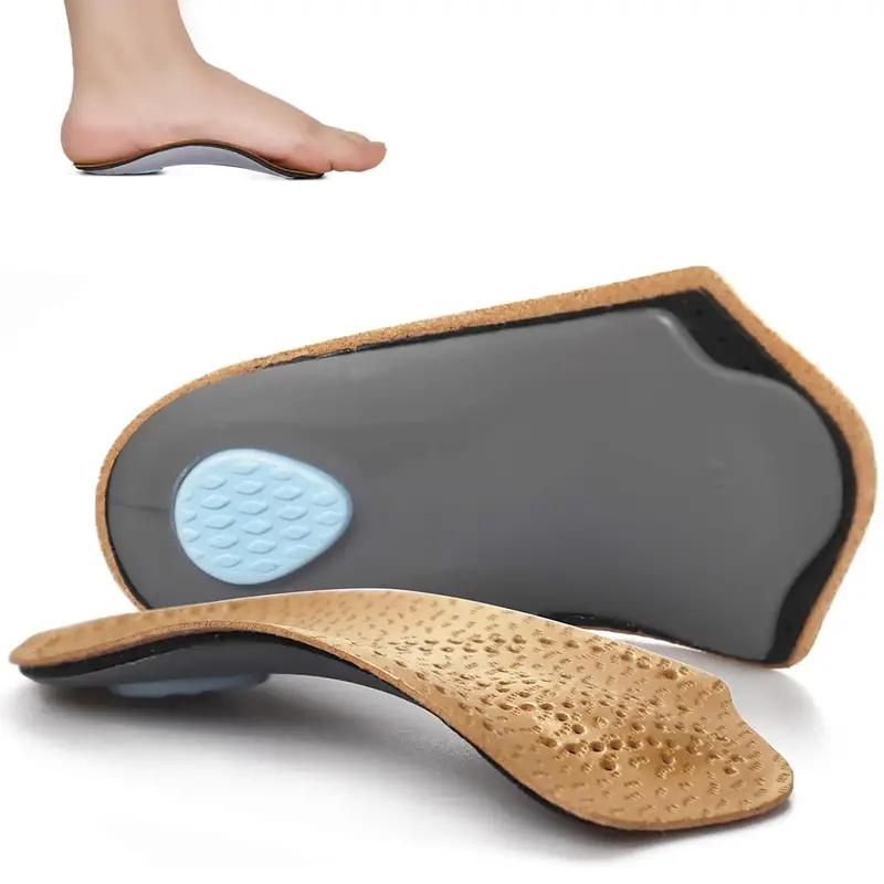 Orthopedic Half Insole Arch Support Shoes Insoles for Feet Plantar Fasciitis Shoe Pads Comfort Inserts Cushion Men Women