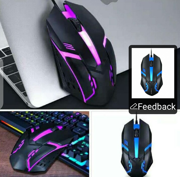 KWELONG RGB GAMING MOUSE l 7 COLOR LIGHTING EFFECT l SUPPER QUALITY PRODUCT l BEST FOR GAMING
