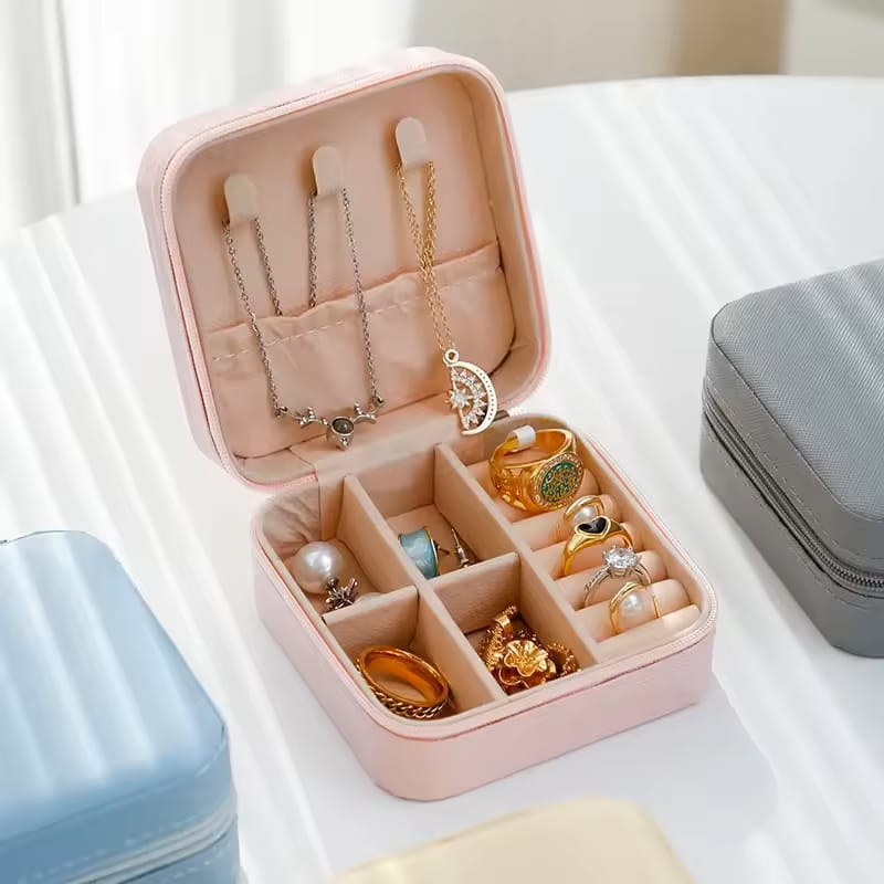 Portable Girls Jewelry Box