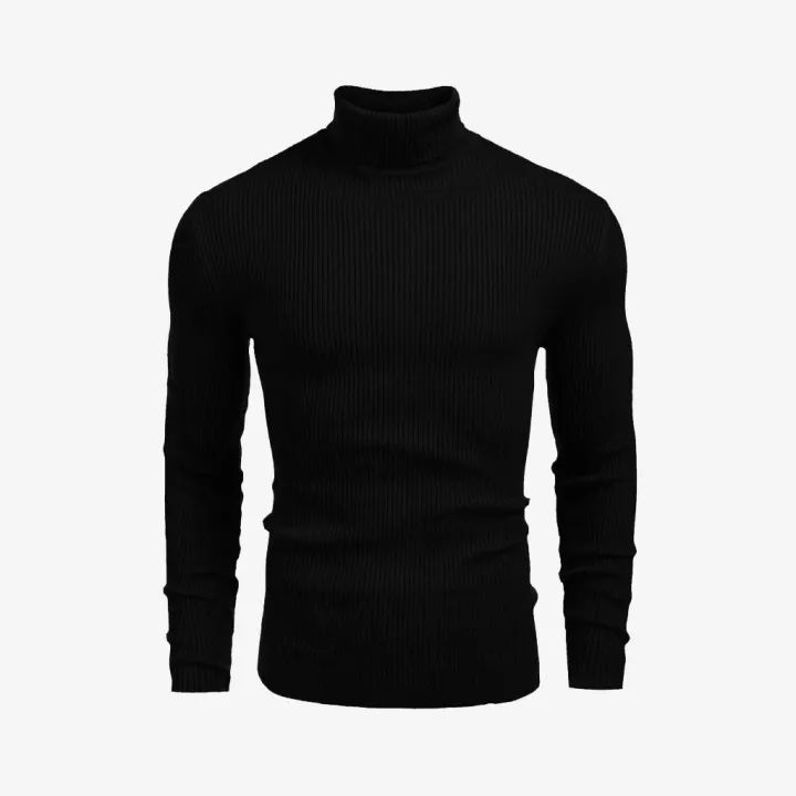 High Neck For Men Boys Slim Fit high neck for men winter Long Sleeve Turtleneck