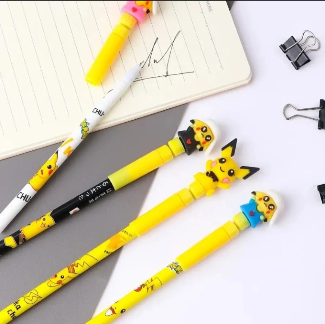 Pokemon Go Pickchu Magnetic Top Gel Pen Toy