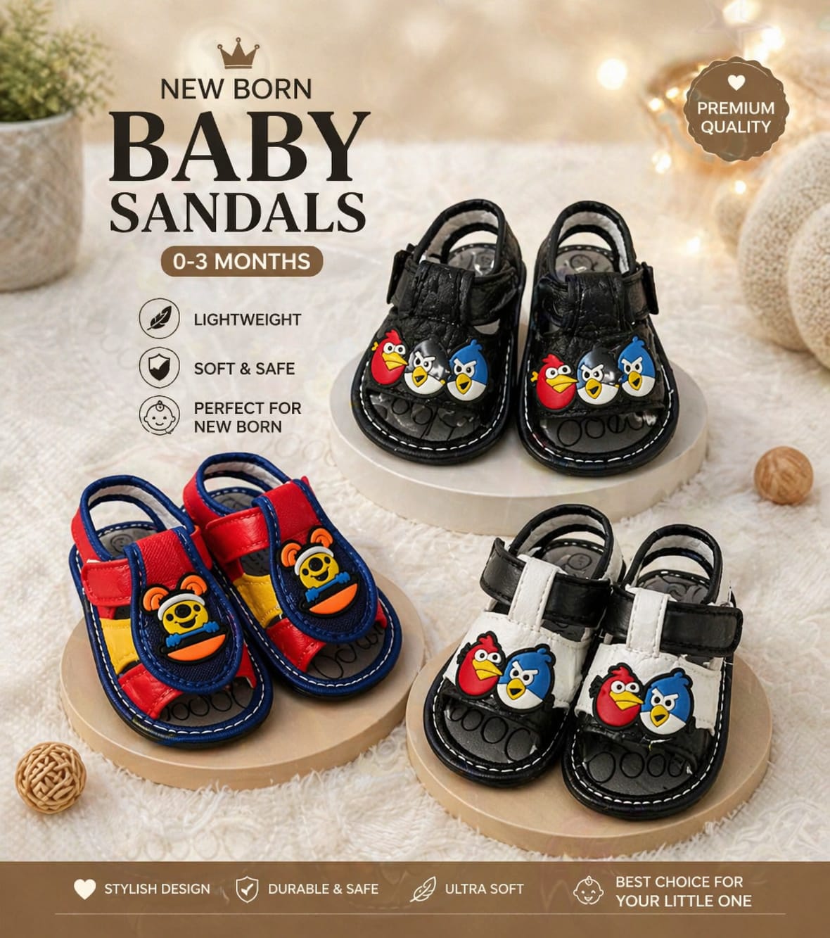 Soft Sole Shoes for Newborns Baby Booties Comfortable Baby Footwear Cute Shoes Different Colours