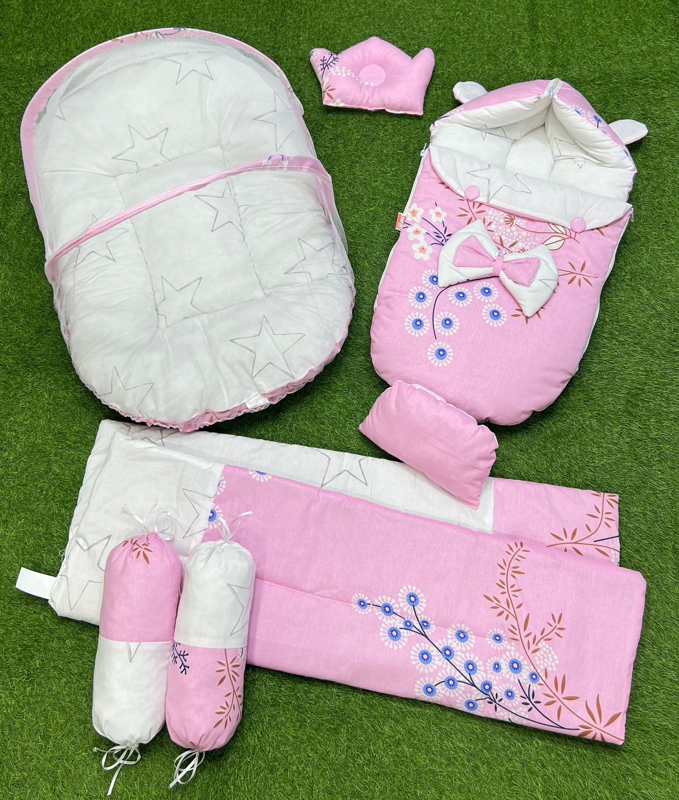 9Pcs Turkish Style Export Quality Baby Bedding Set Complete Newborn Bistar