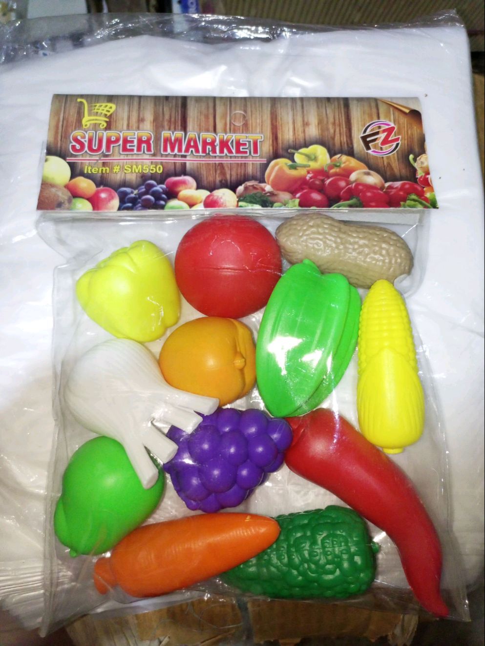 Fruits And Vegetables Toy For Kids-Artificial Food Play Toy-Kitchen Toy For Kids-Activity Toy