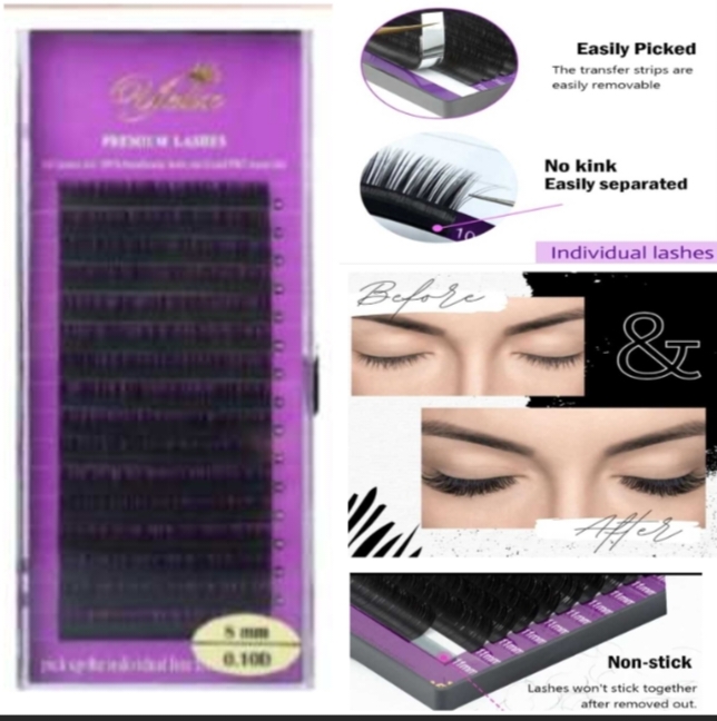 Professional Eyelash 16 Rows Individual Volume Mink fan Synthetic Soft for Eyelash Extensions