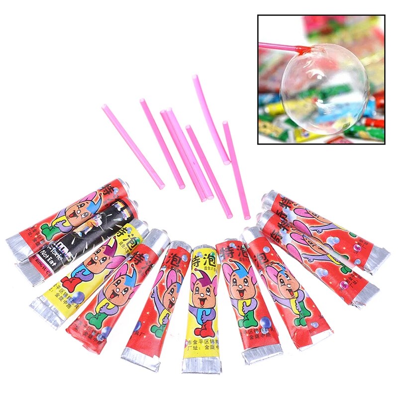 HOTTEST SALE 10Pcs Bubble Glue Kids Blowing Bubble Ball Toys for Children Space Balloon toy Creek