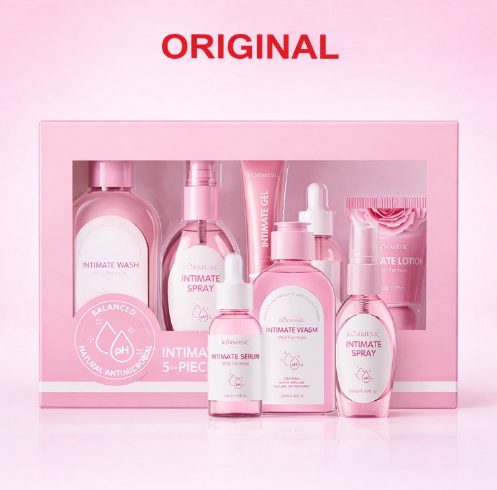 Intimate Care Kit for Women 5-in-1 – pH Balanced Mild Formula with Aloe & Niacinamide