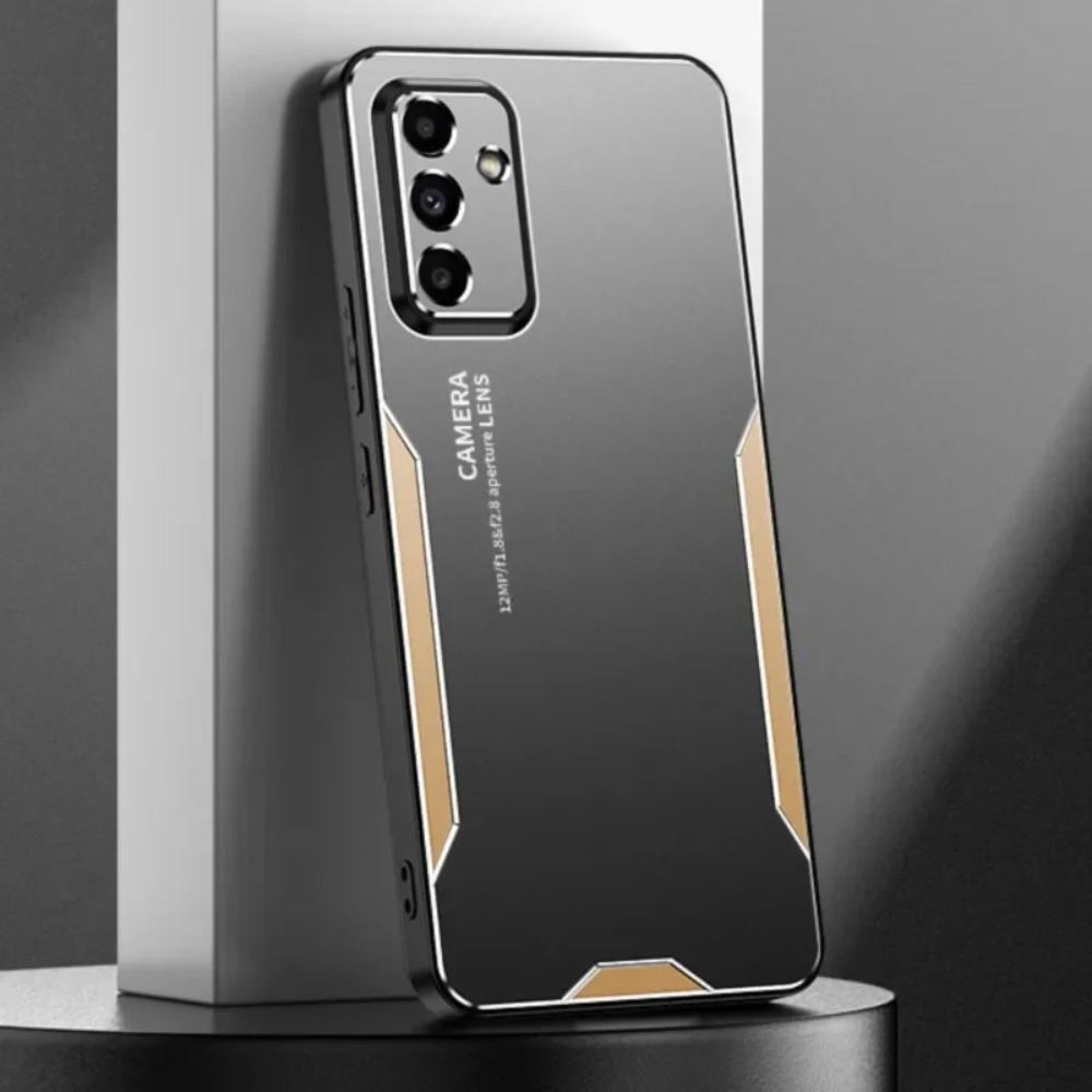 Luxury Aluminum Alloy Metal Matte Case For  S26 S25 Edge S24/23 Ultra Plus FE A57/37/27/17/07/56/36/26/16/06 Phone Cover