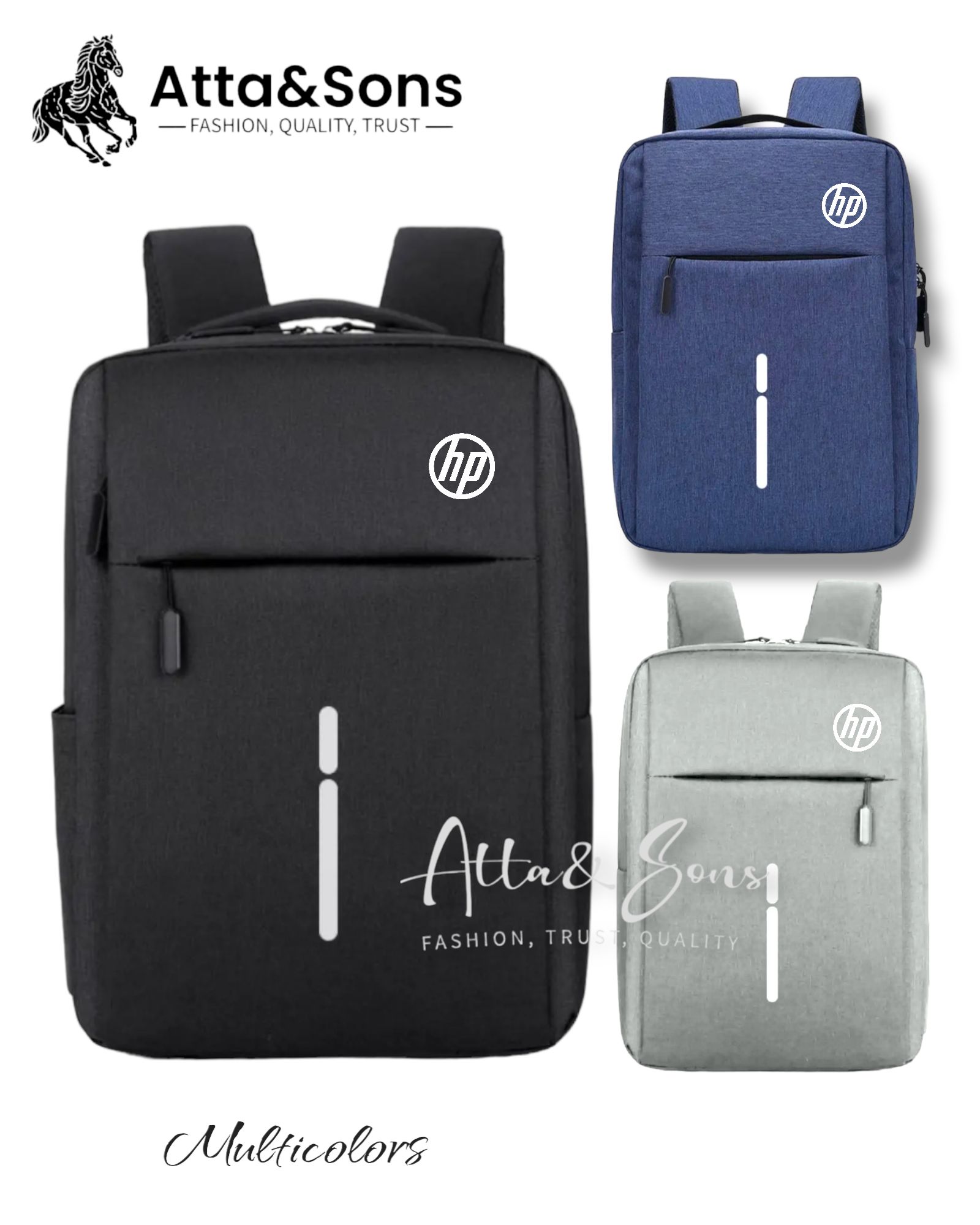 Laptop Bag, Fashion Backpack, Water resistance Bag