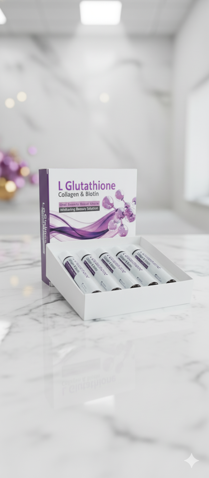 L-Glutathione Collagen & Biotin Oral Shots
