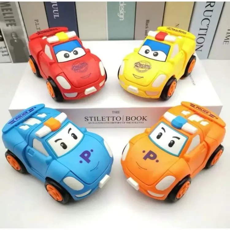 Transformers robots car friction car 2in 1 function