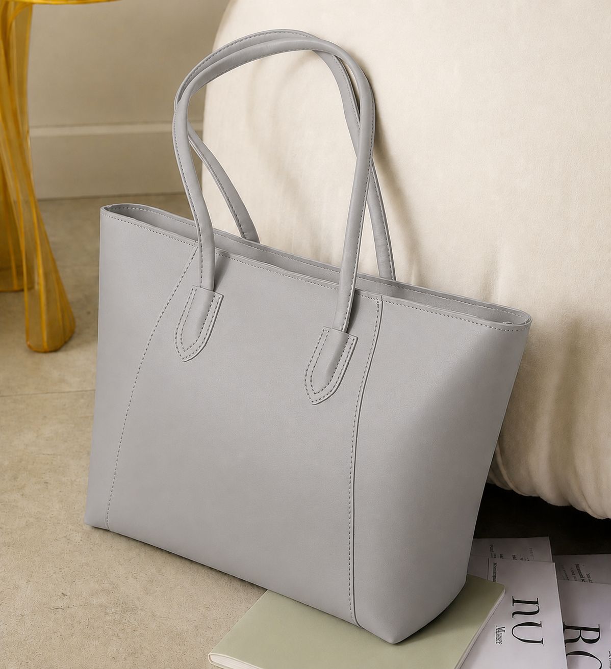 Urban Style Women Tote Bag  Spacious Shoulder Handbag for Office & Daily Use