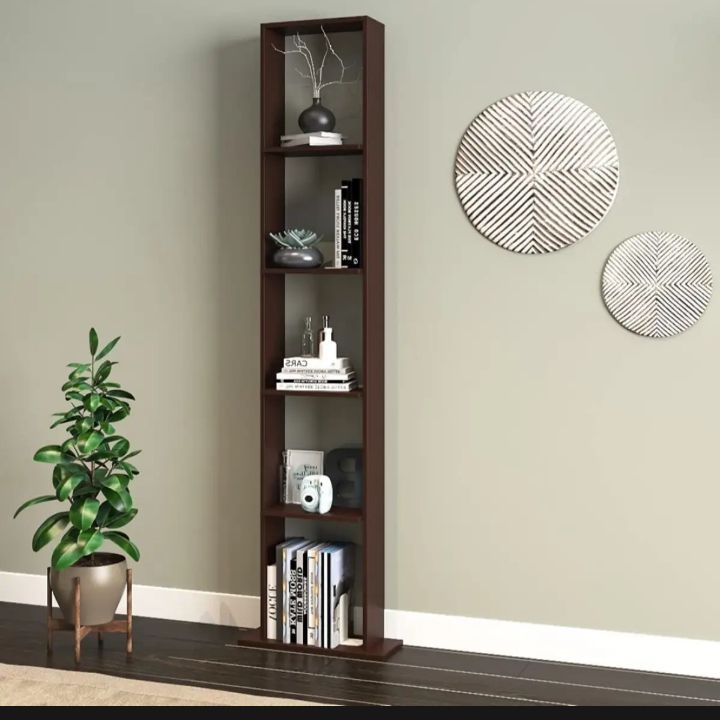 multipurpose wooden box rack 4 layer book for home decoration