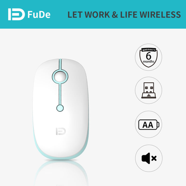 FD I330 Wireless Mouse â€“ 2.4G Silent Click, Adjustable DPI (800/1200/1600), Lightweight & Ergonomic for Laptop, PC, Notebook, Computer