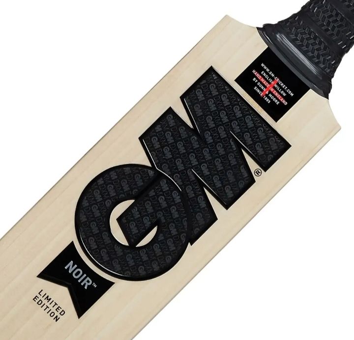 No Brand GM Kashmiri Willow Hard Ball Cricket Bat Black - Image 1