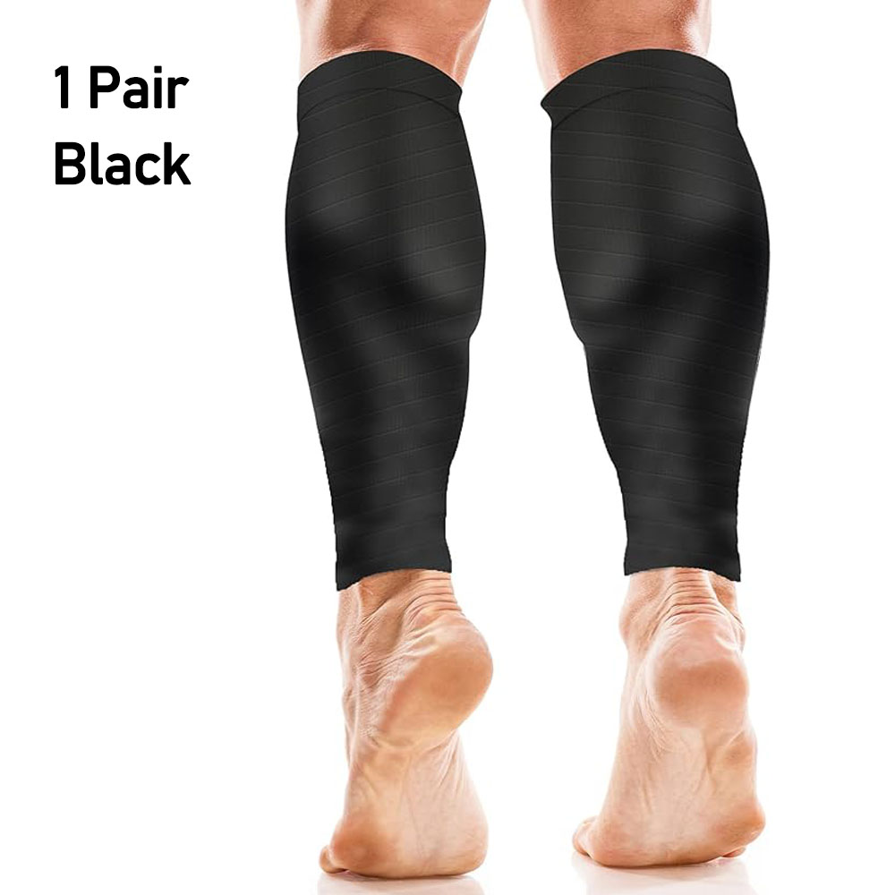 Lily Trotters Athletic Compression Sleeve, Supports Whole Lower Leg During Intensive Physical Workouts Footless 1520 Mmhg Graduated Compression Solid Slate Lxl