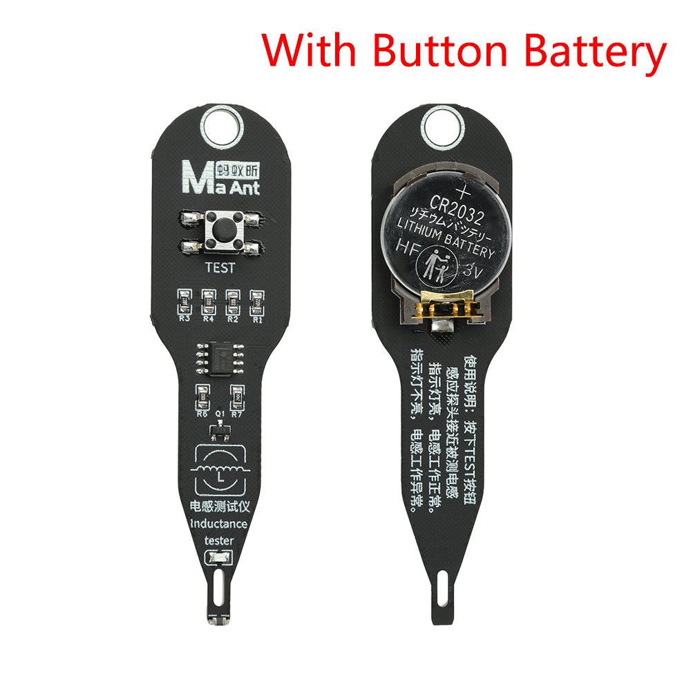Inductance Tester M093 Tester Motherboard Coil Tester Inductor Detector Repair Tool Electromagnetic Induction Quick Fault Check