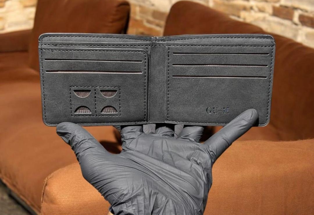 PU Leather Wallet for Men – Slim Bifold Wallet with Card Holder & Cash Pockets