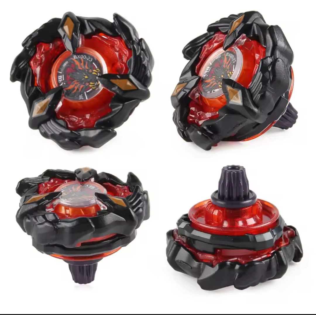 Laam Meem Traders Phoenix Wing Evolution Battle Top Booster with Launcher Grip Set Bey X Spinning Toy Gyro Game
