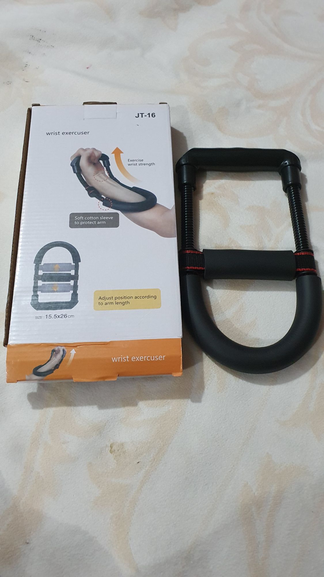 Steel Black Power Wrist Gym Power Wrist Strength Training Arm Exercise, Box,