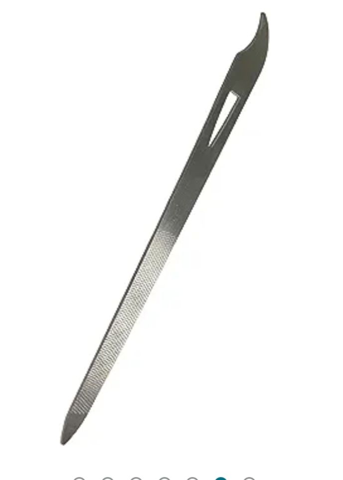 stainless steel Nail Filer 5.5"