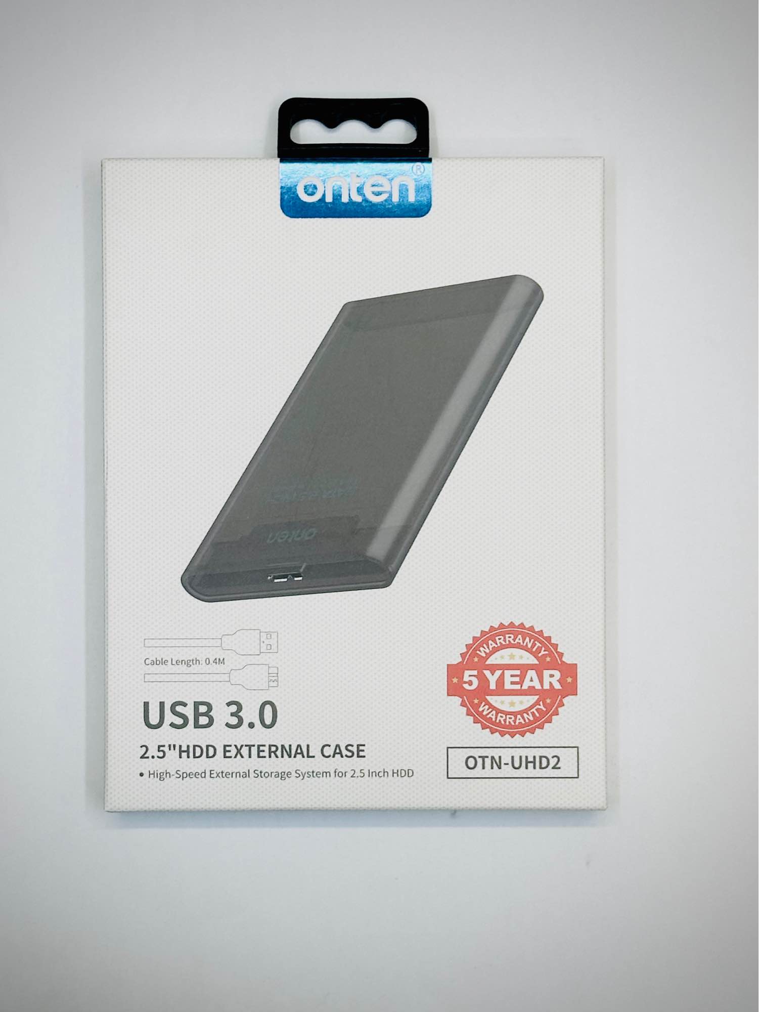 USB 3.0 2.5" HDD External Case High Speed Hard Drive Enclosure Onten OTN-UHD2