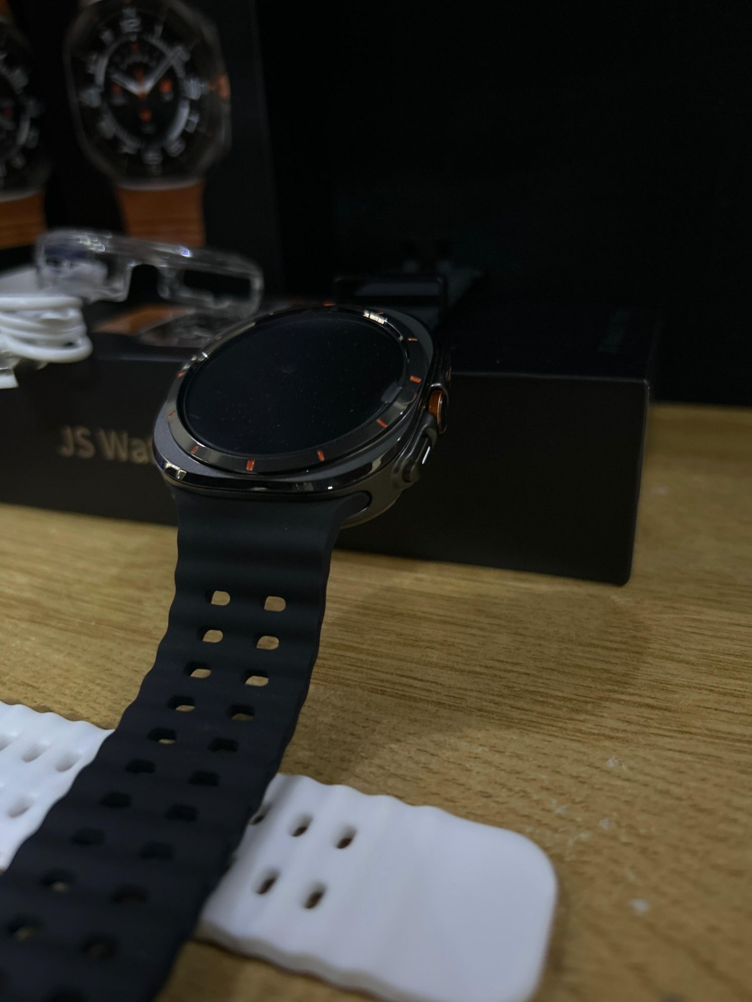 Samsung Galaxy JS Watch 7 Ultra 47mm AMOLED Display Smart Watch Super Master Premium Quality with NFC and IP68 Waterproof
