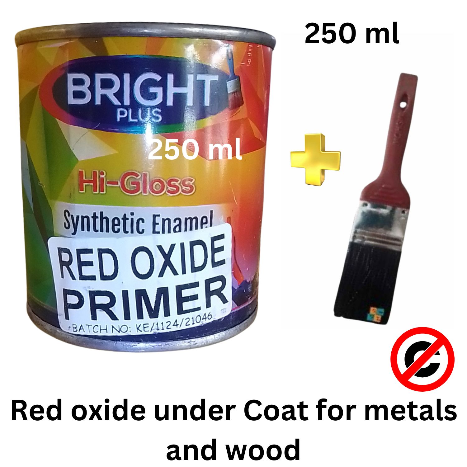 3 sizes Rust protection primer/under coat (Red primer) for Iron, metal ...
