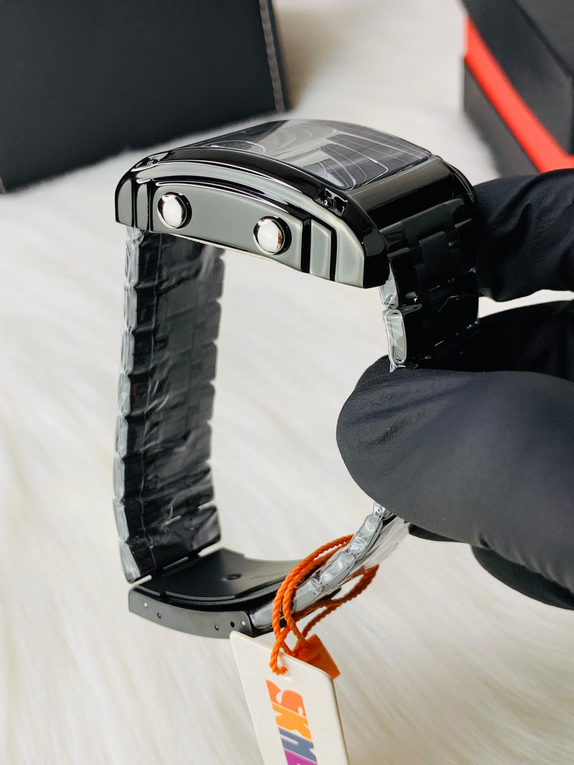 Dual Time Unique Design Watch SKM 1868