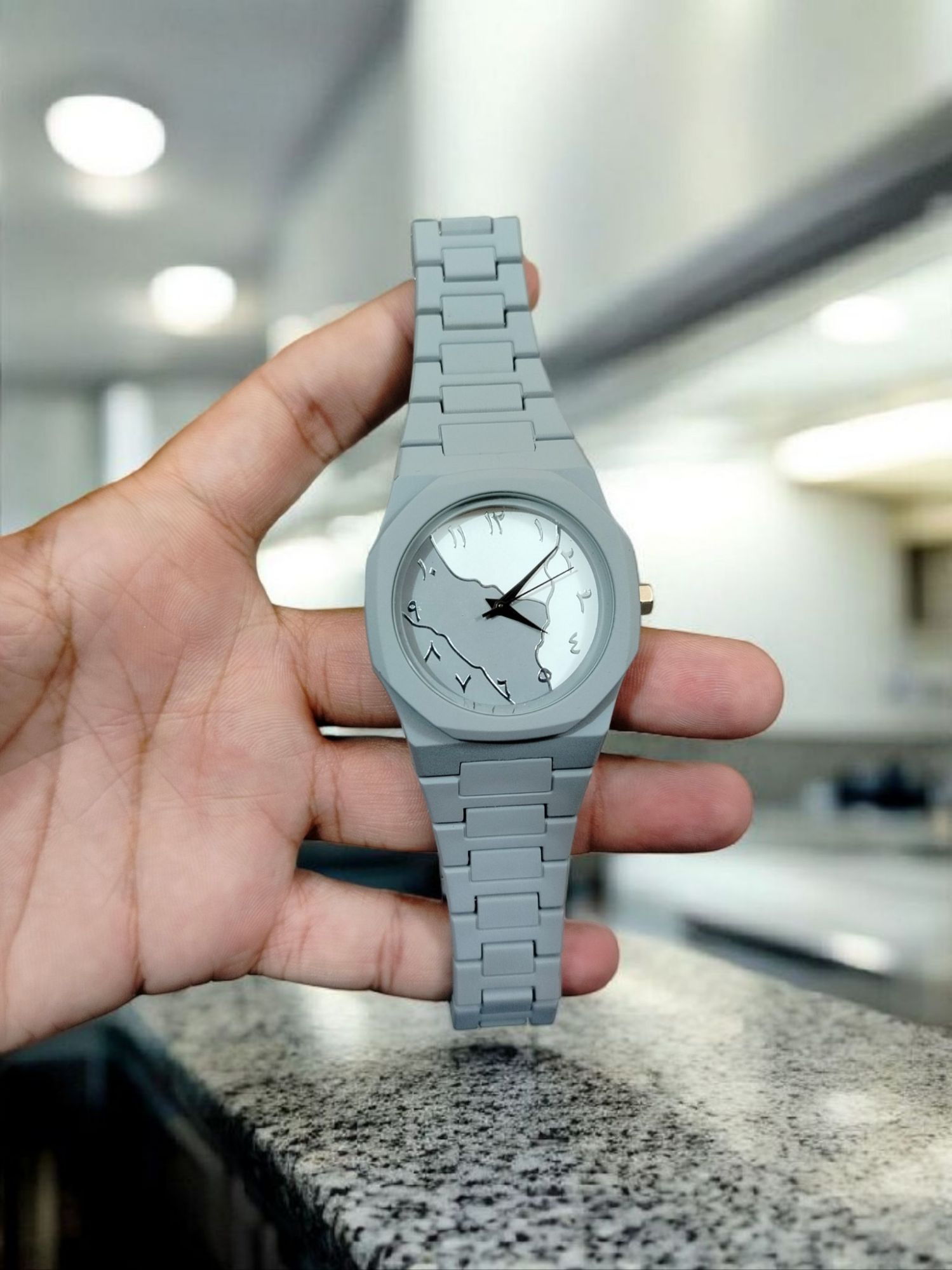 HOT DEALS NO1 Black Arabic Aura Watch For Men Stylish Aura Watch 100% Original Watch