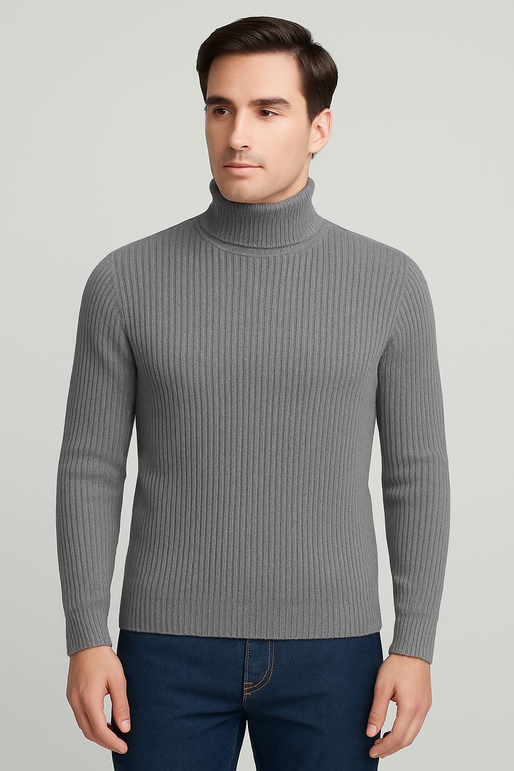 High Neck For Men & Boys Slimfit High Neck For Boys. Winter Long sleeves Turtleneck