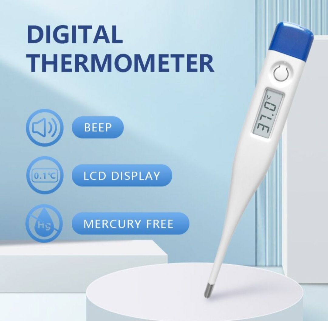 THERMOMETER DIGITAL White - High Quality