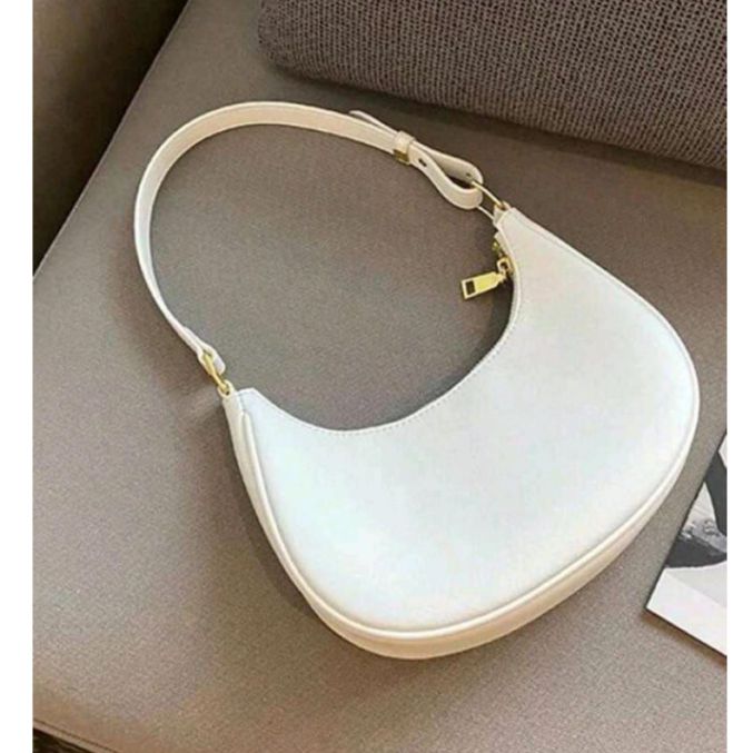 Premium PU Leather Vintage Crescent Sling Bag for Women - Stylish Shoulder Purse