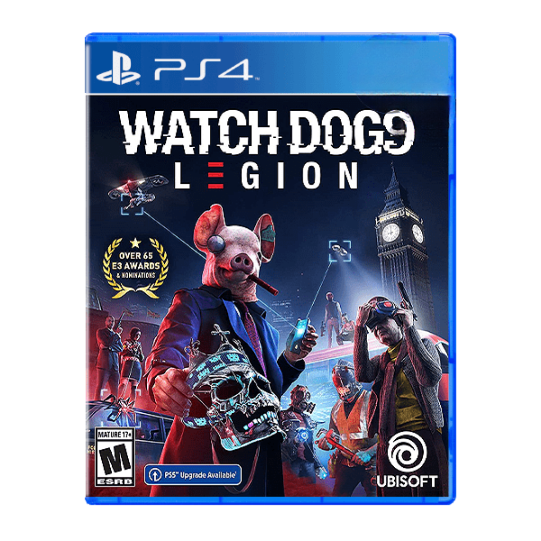 Watch Dogs Legion PS4 Game Disk CD for PlayStation 4
