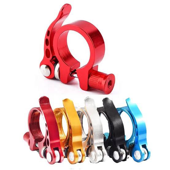 BICYCLE SEAT CLAMP FOR SEAT ADJUSTMENT FULL ALMUMINM EASY TO USE EXPORT