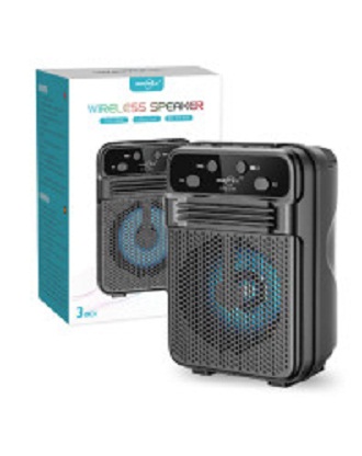Portable Wireless Bluetooth Speaker And Rechargeable Speaker With High Quality Sound Bluetooth USB And Memory Card Supported Mp3 Speaker RGB Lighting Bluetooth Speaker price in Pakistan