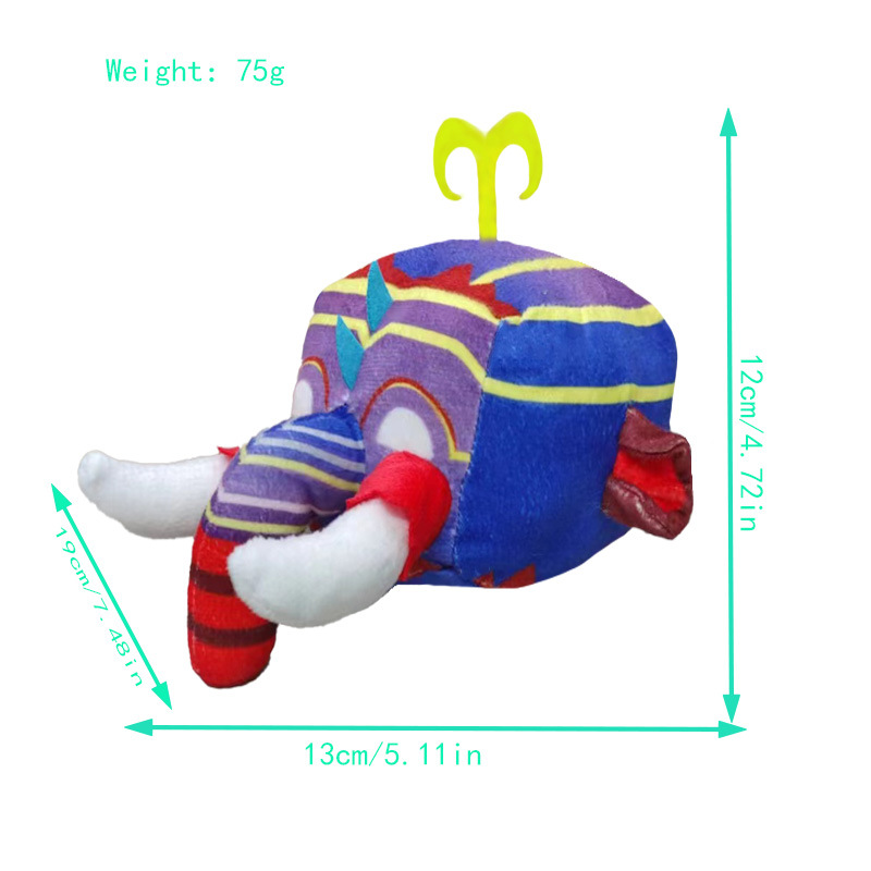 2026 New Blox Fruits Plush Hot Game Devil Fruit Stuffed Doll Christmas Birthday  For Children Popular Toys Cute Doll