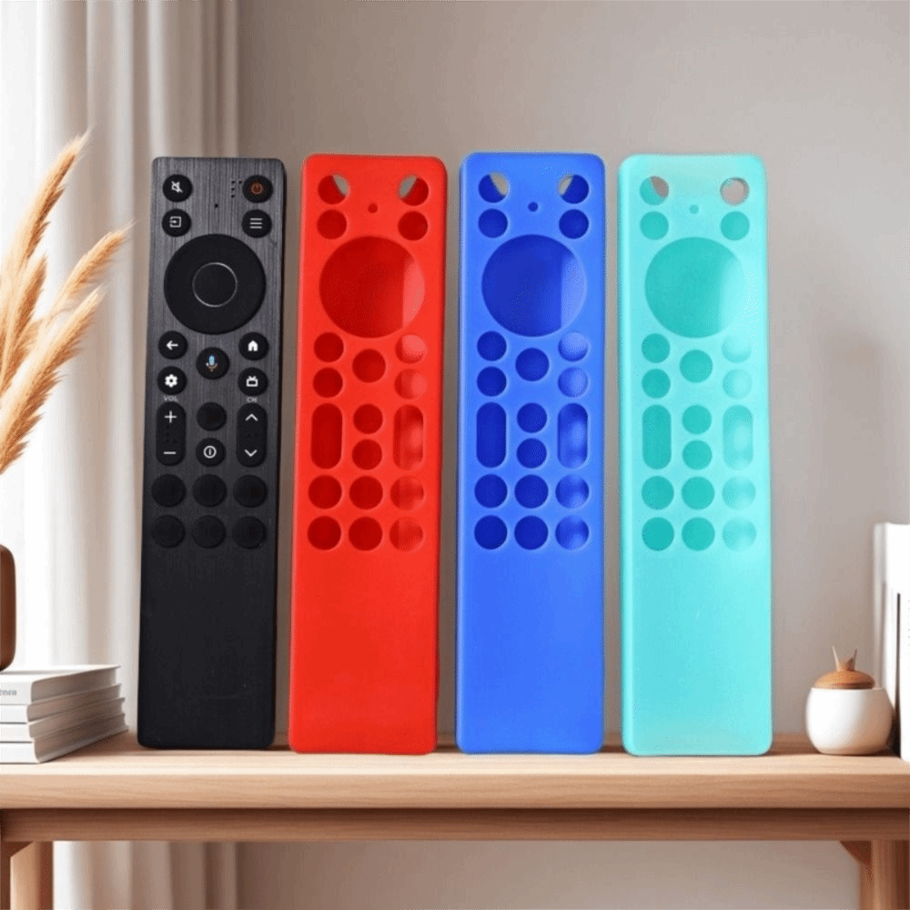 High Quality Silicone Protective Case Shockproof with Lanyard Soft Shell Protector Remote Controller Cover for TCL RC923A/RC813A