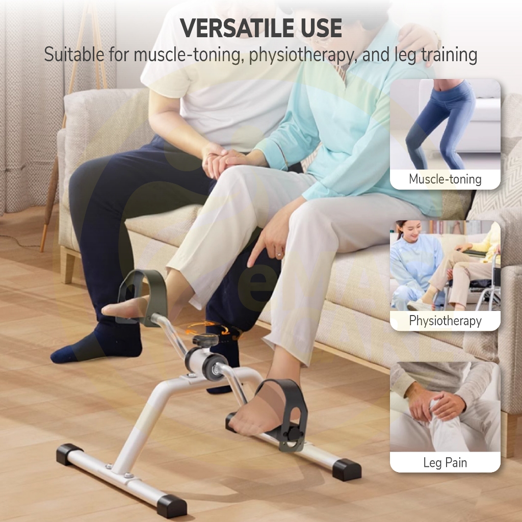 Mini Exercise Bike Exercise Cycle Compact Under Desk Pedal Bike