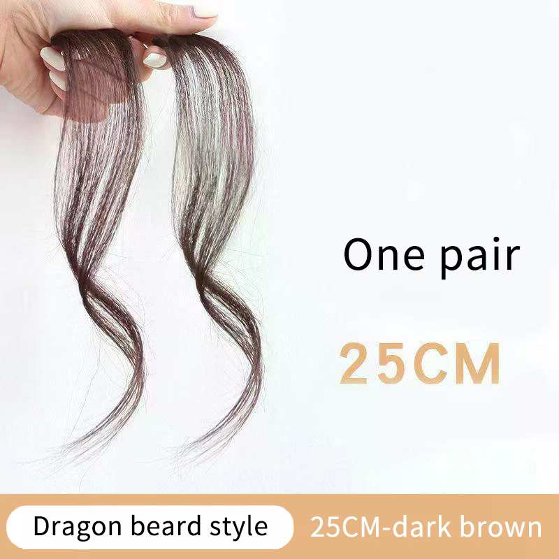 Synthetic 3DAir Bangs Hair Clip-In Bangs Extension Fake Fringe Natural False Bang Topper Hairpiece Invisible Clourse Bang