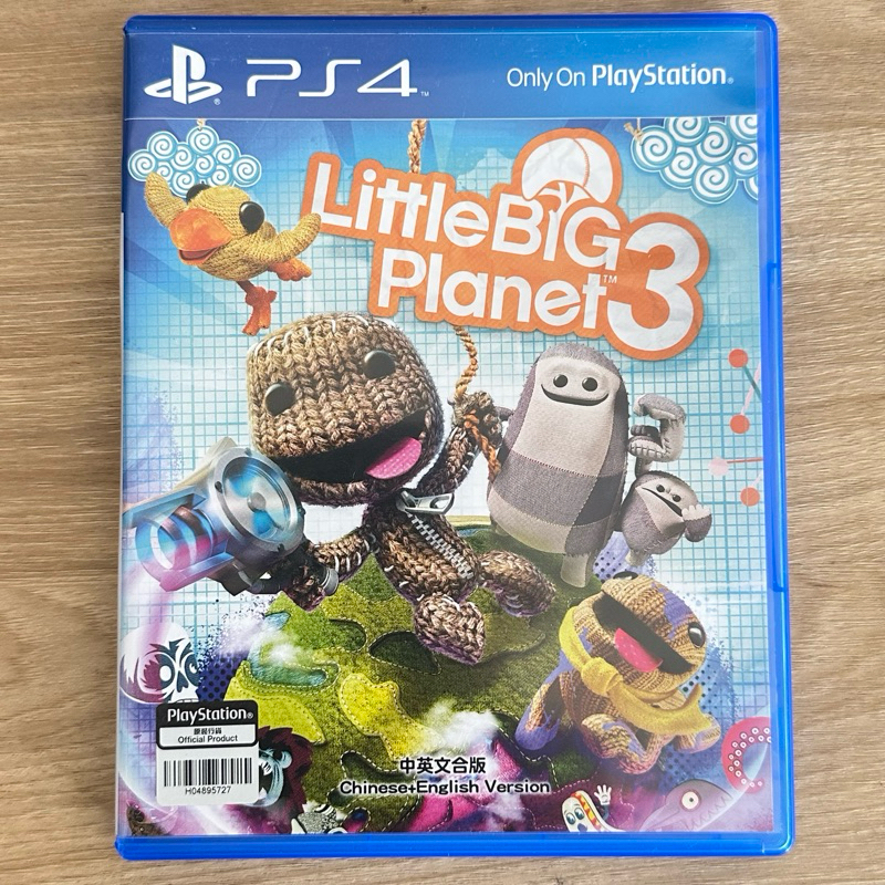 Little Big Planet 3 for PS4 Physical Disc | Original PlayStation 4 Game | Blu-ray CD