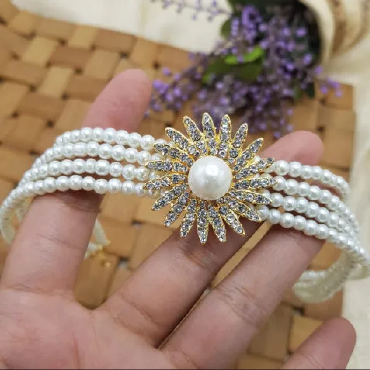 Stylish White Pearls Necklace Set Stud With Earrings For Girls & Woman - Free Box