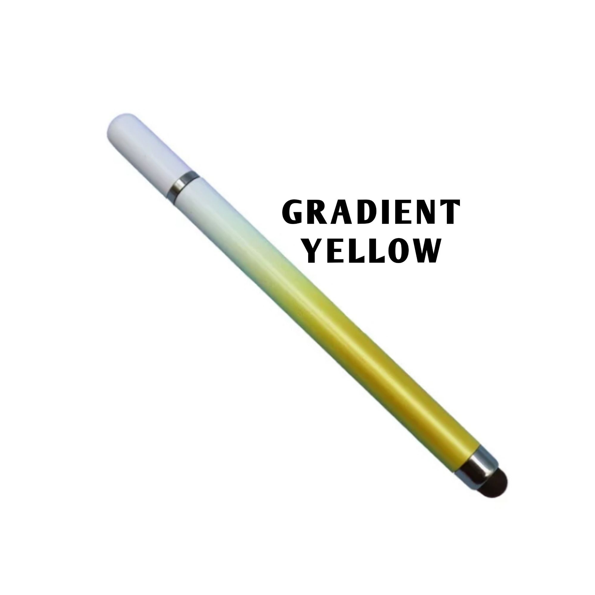 2 In 1 Universal Stylus Pen – Dual-Use Double-Headed Capacitive Silicone Disc Pencil For All Touchscreens, Android & Tablets