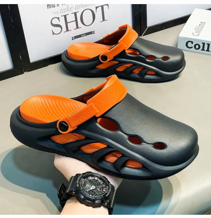 Reality High Quality Mens Clogs & Sandals EVA Crocks Style Sandals for Mens Beach Summer Slip-On