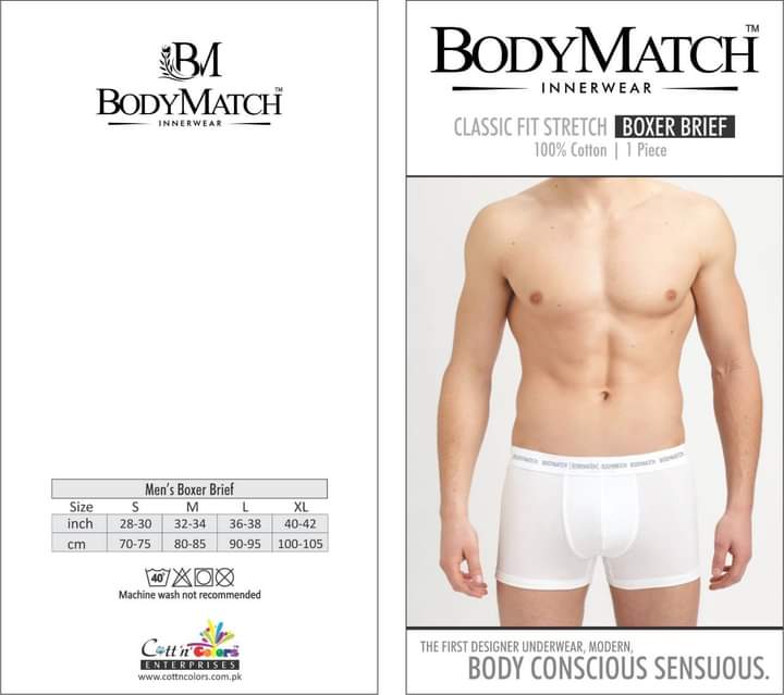 Body Match Boxer Small Size Underwear