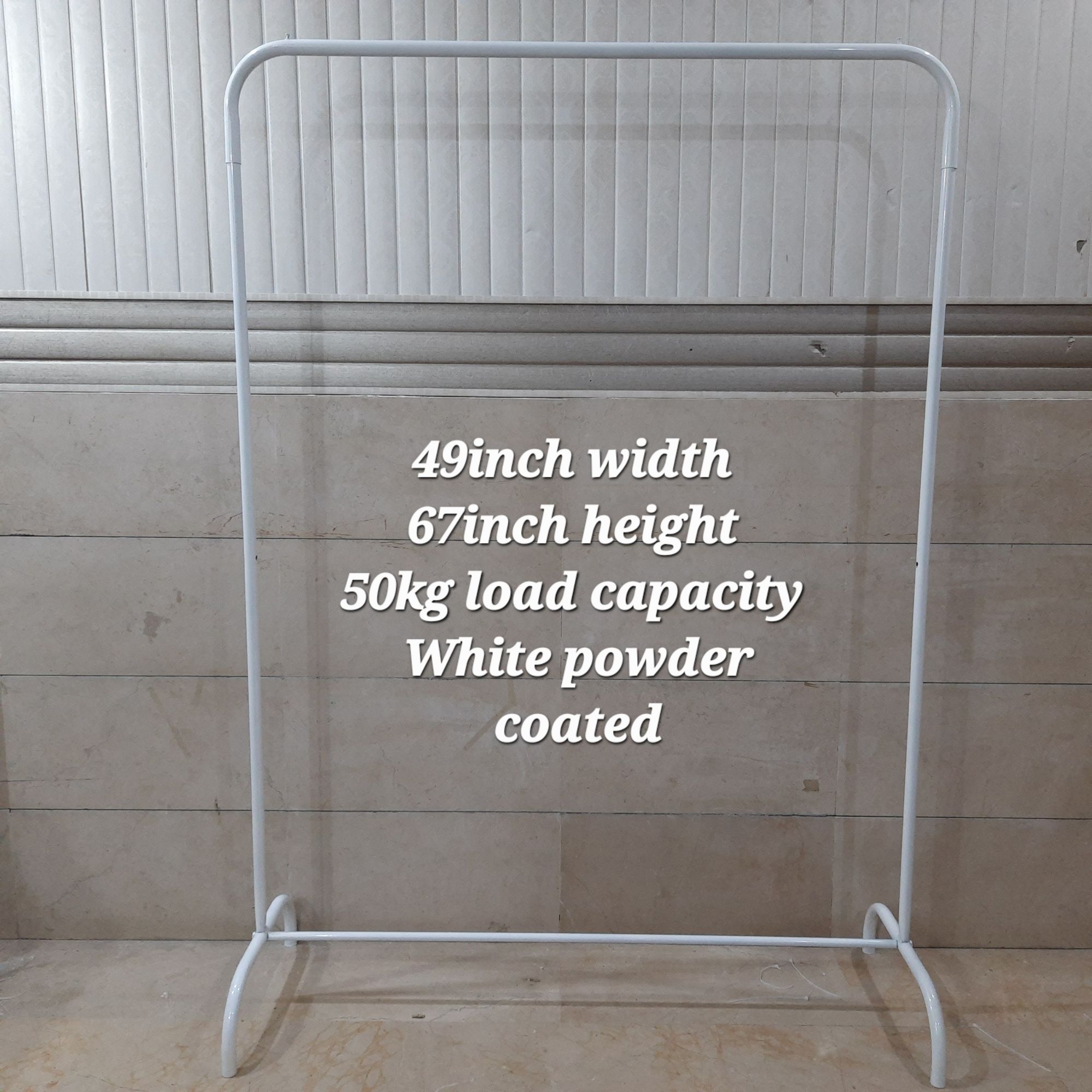 Stand Up Hanging Robe Rack PORTABLE CLOTH HANGING STAND RACK STYLE FOR BOUTIQUE AND HOME | Daraz.pk
