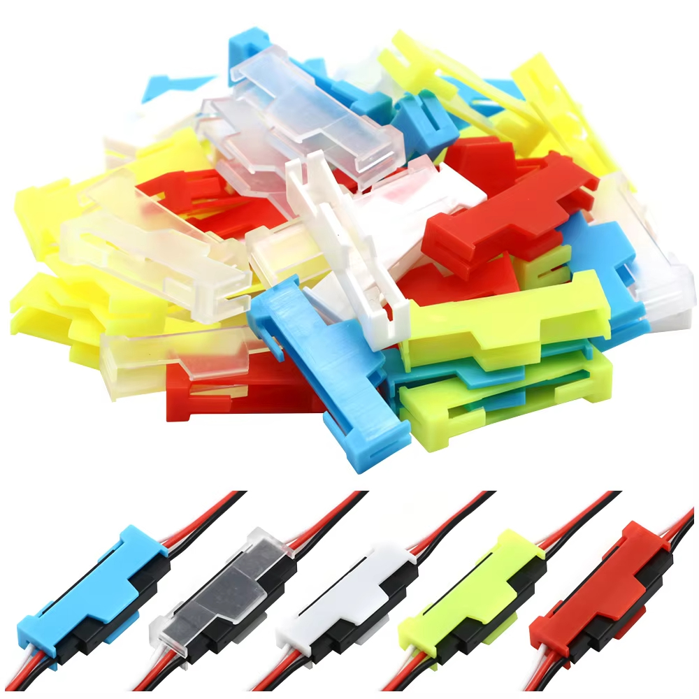 10/20/50Pcs Lot Servo Extension Cable Buckle Clip Plastic Servo Cord Fastener Plugs Fixing Holder for RC Airplane DIY Parts