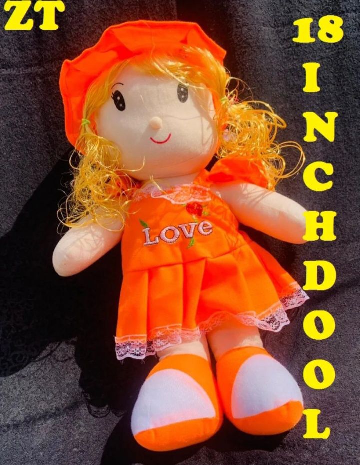 18 inches big stuffed doll toy for kids