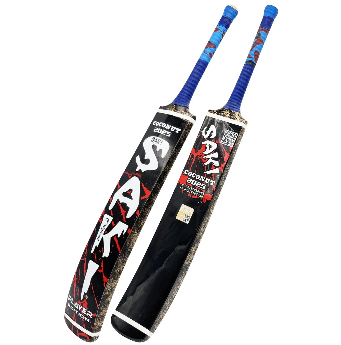Saki Sports Cricket Bat | 2026 Tape Ball Bat for All Players | Durable Full Size Bat for Power Hitting |For Adults Cricket Skills
