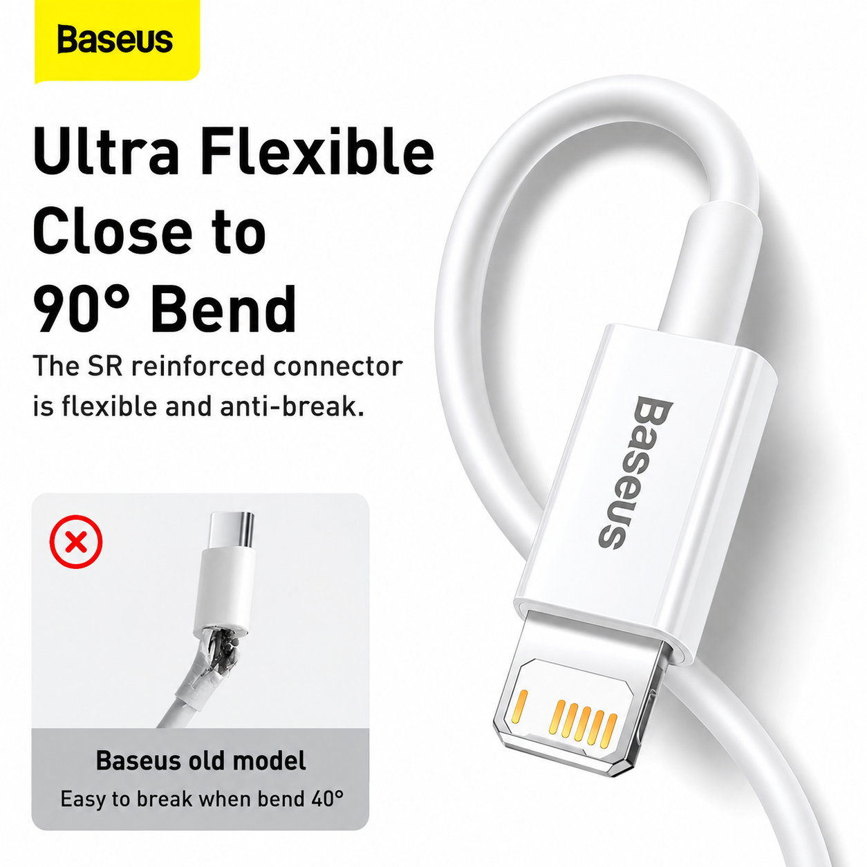 Baseus USB C to Lightning Cable Original Fast Charging & Data Transfer Cable